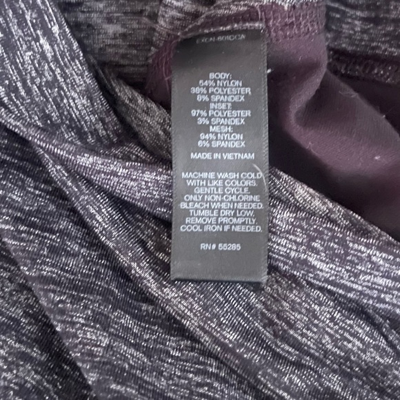 Express Charcoal and Black Long Sleeve Tee - Picture 7 of 7